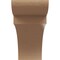 Ekena Millwork 10"W x 30"D x 20"H Classic Yorktown Rough Cedar Woodgrain TimberThane Corbel, Primed Tan CORUR10X30X20YORRCPR - alternate 4